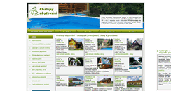 Desktop Screenshot of chalupy-ubytovani.cz